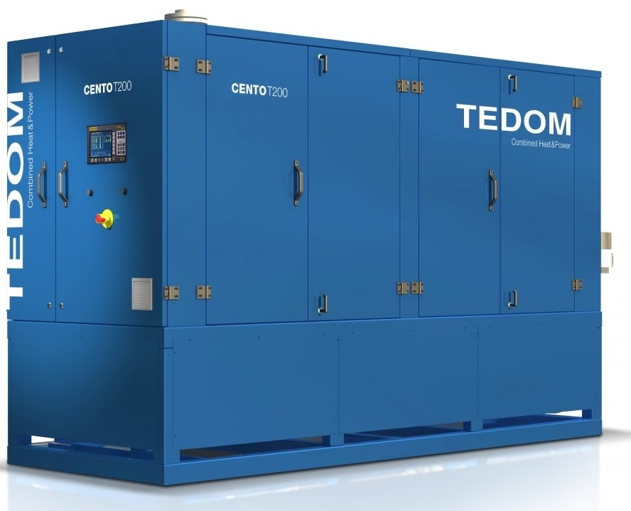 Газовый генератор Tedom Quanto D400 в кожухе