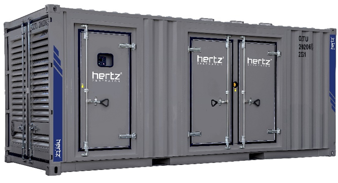 Дизельный генератор Hertz HG 1275 BC в кожухе