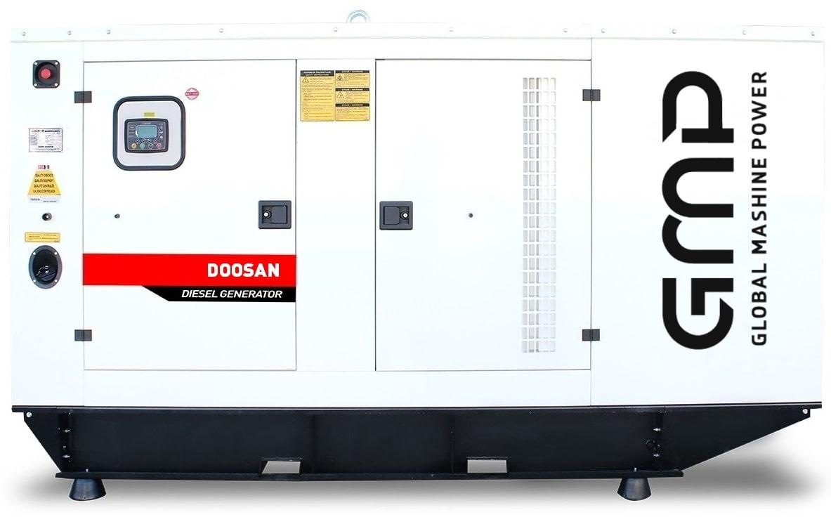 Дизельный генератор Doosan GMP 330DM в кожухе