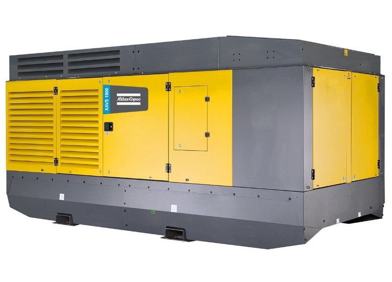 Дизельный компрессор Atlas Copco Y 1260 25 на шасси
