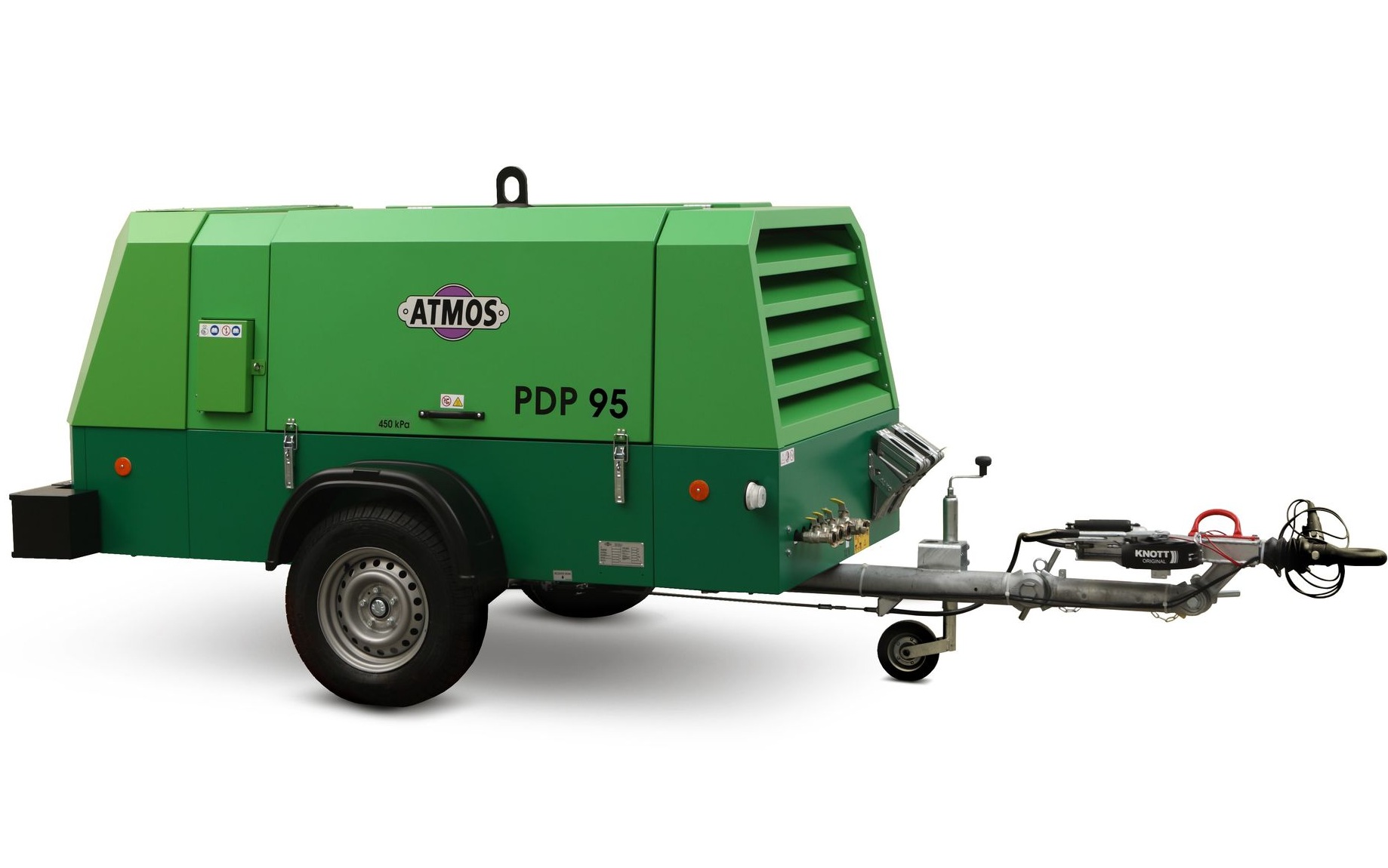 Дизельный компрессор Atmos PDP 95 7 регул с тормозом