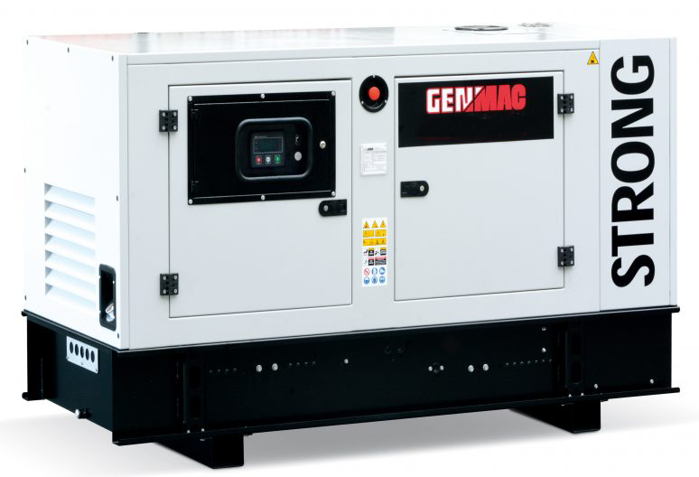 Дизельный генератор Genmac G30JS в кожухе