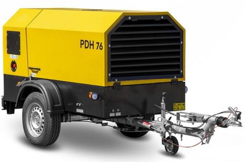 Дизельный компрессор Dalgakiran PDH 76-12 (фикс с тормозом)