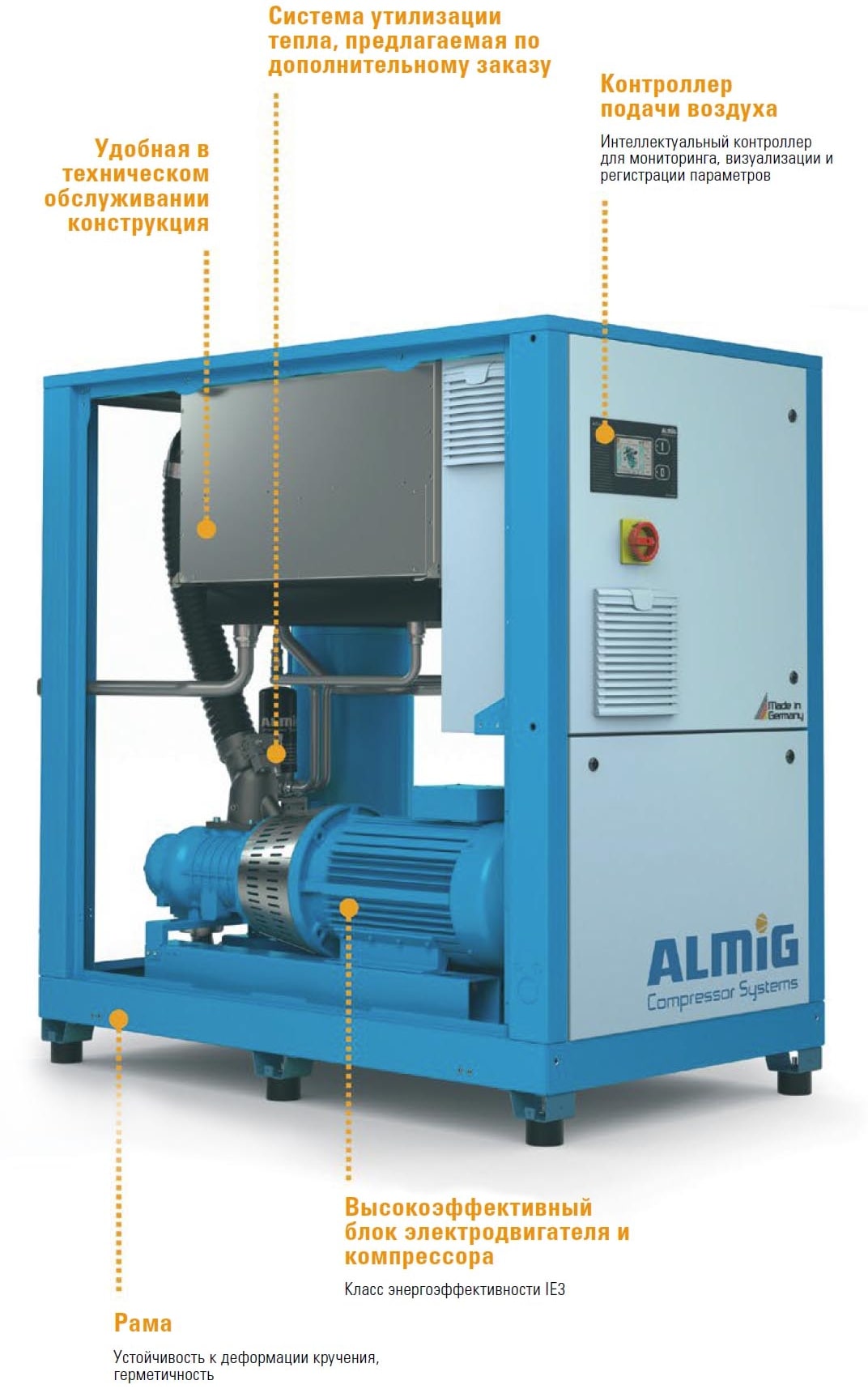 Винтовой компрессор ALMiG V-DRIVE-75 8