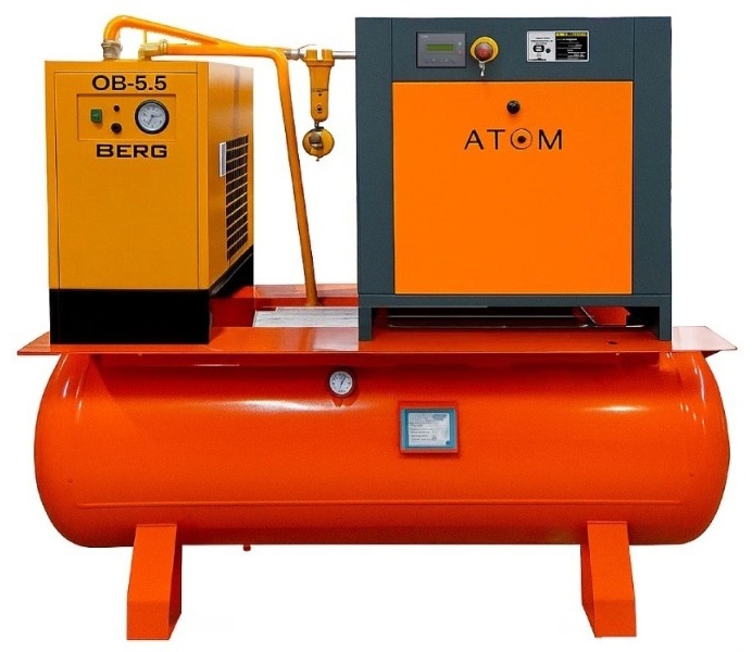 Винтовой компрессор ATOM А7,5ЕО-500 (IP23) 10