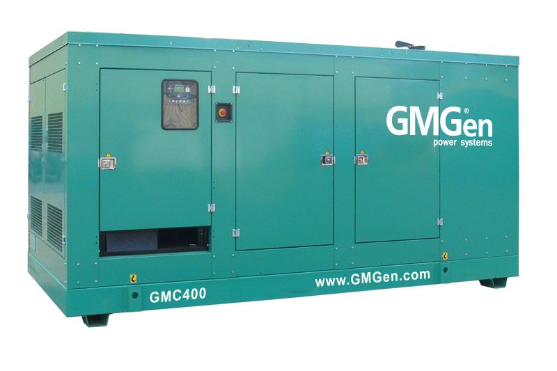 Дизельный генератор GMGen GMC400 в кожухе с АВР
