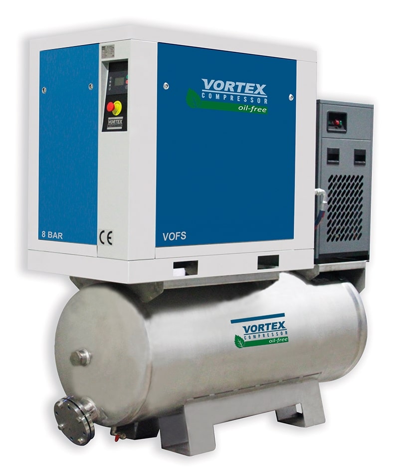 Винтовой компрессор Vortex VOFS TD 7.5 8 бар