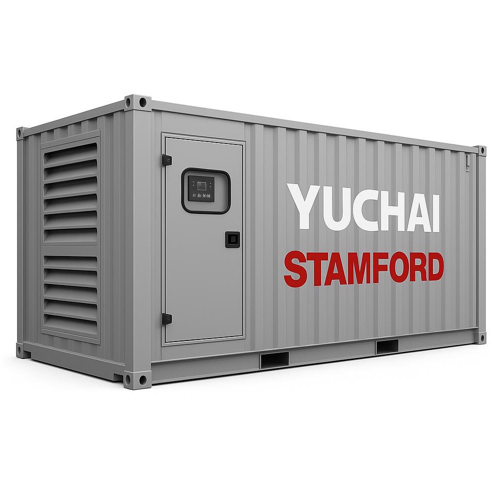 Дизельный генератор Yuchai GMP AY688 в кожухе