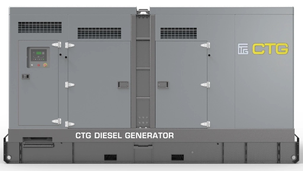 Дизельный генератор CTG 55C в кожухе