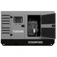 Дизельный генератор Yuchai GMP AY22 в кожухе