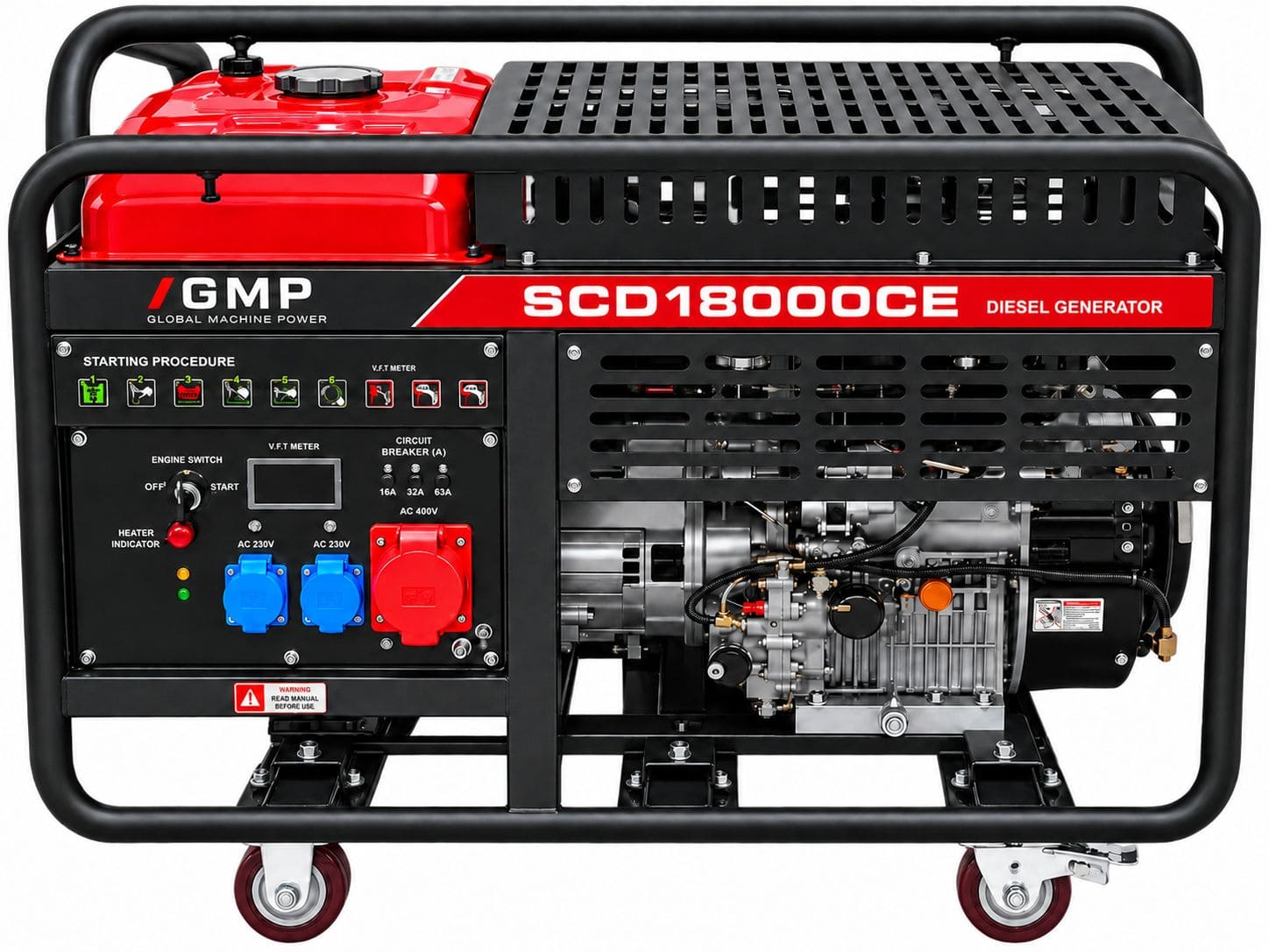 Дизельный генератор GMP SCD18000CE
