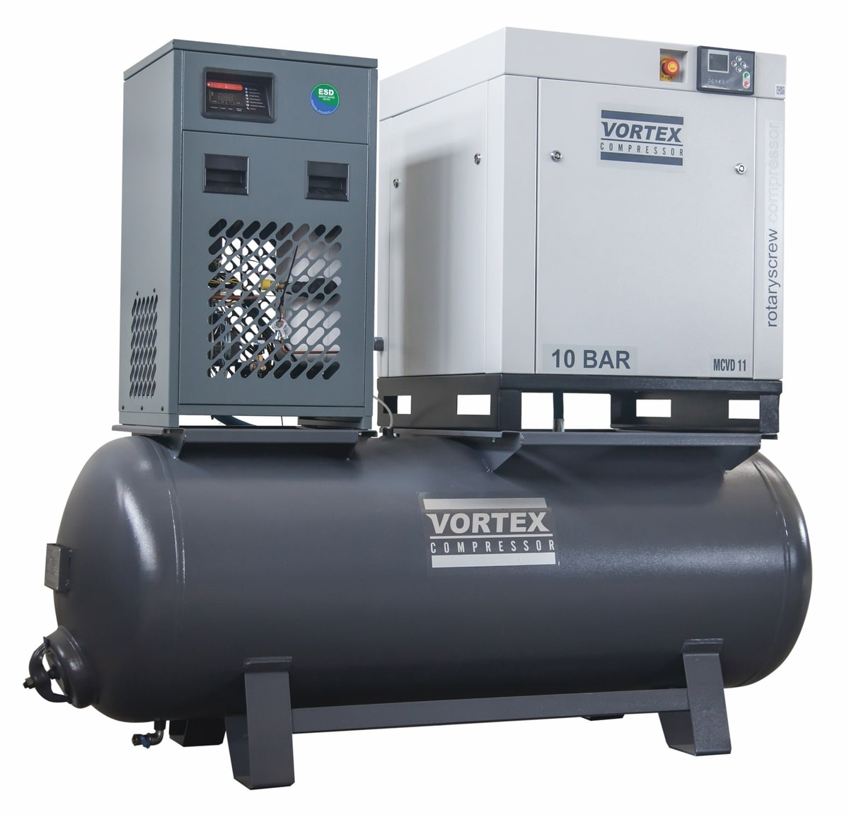 Винтовой компрессор Vortex MCVD11/500L 10 бар