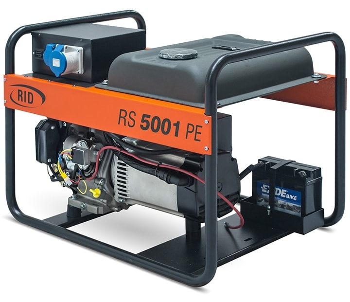 Бензиновый генератор RID RS 5001 PE с АВР