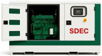 Дизельный генератор SDEC GMP 303SD в кожухе