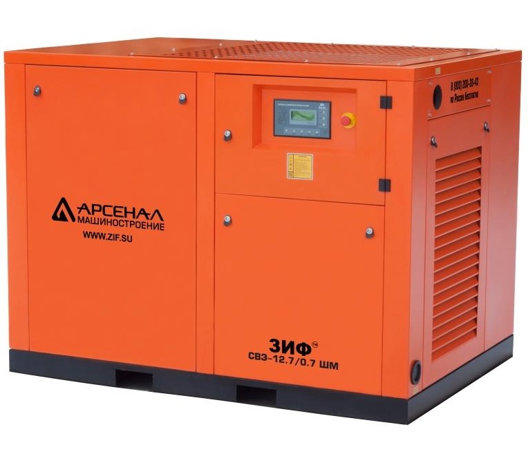 Винтовой компрессор ЗИФ СВЭ 29,3/0,4 ШМЧ-Н