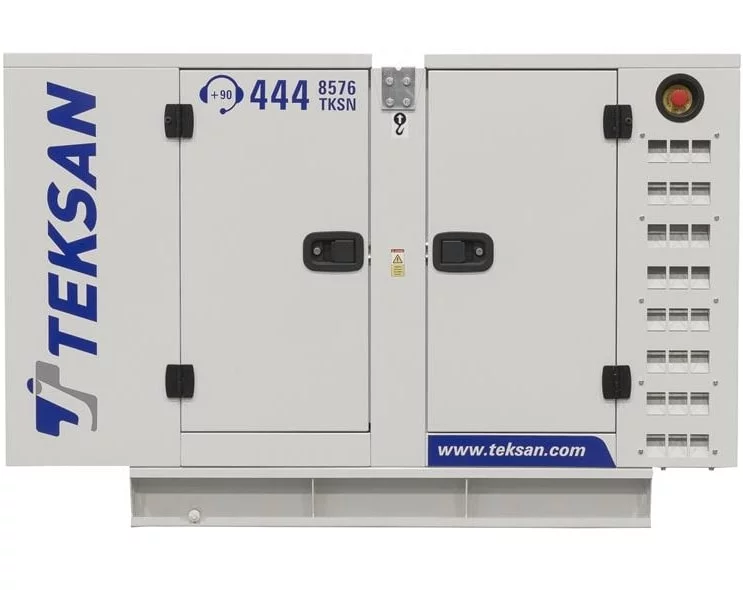 Дизельный генератор Teksan TJ60BD5C в кожухе