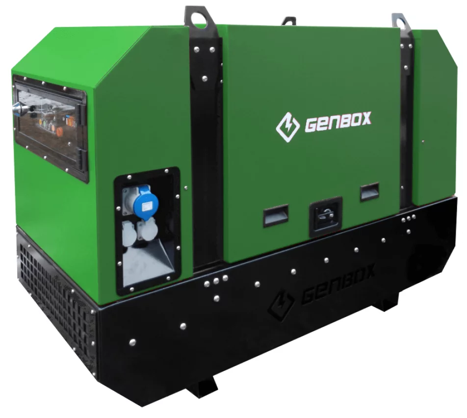 Дизельный генератор GENBOX DE32T-S с АВР