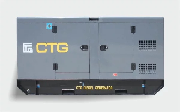 Дизельный генератор CTG 1250B в кожухе с АВР