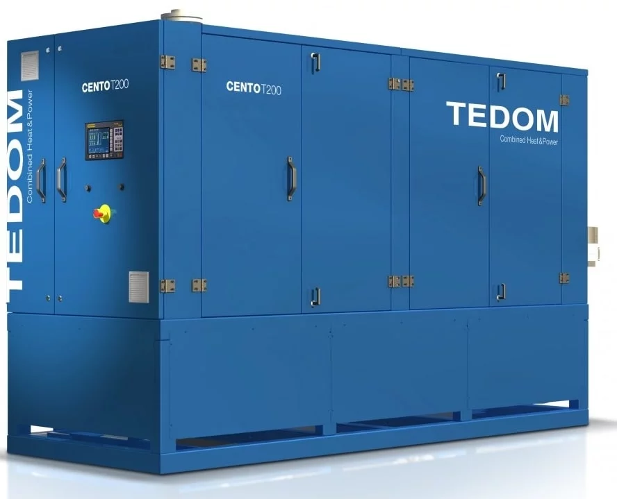 Газовый генератор Tedom Cento T80 в кожухе