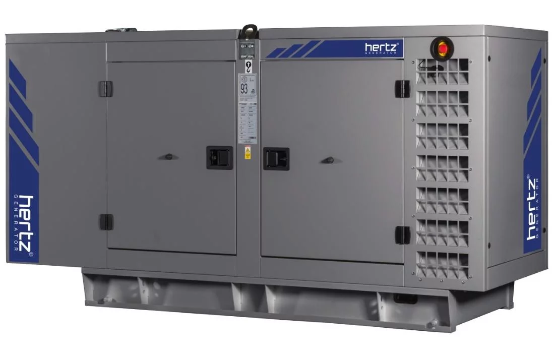 Дизельный генератор Hertz HG 11 BC в кожухе