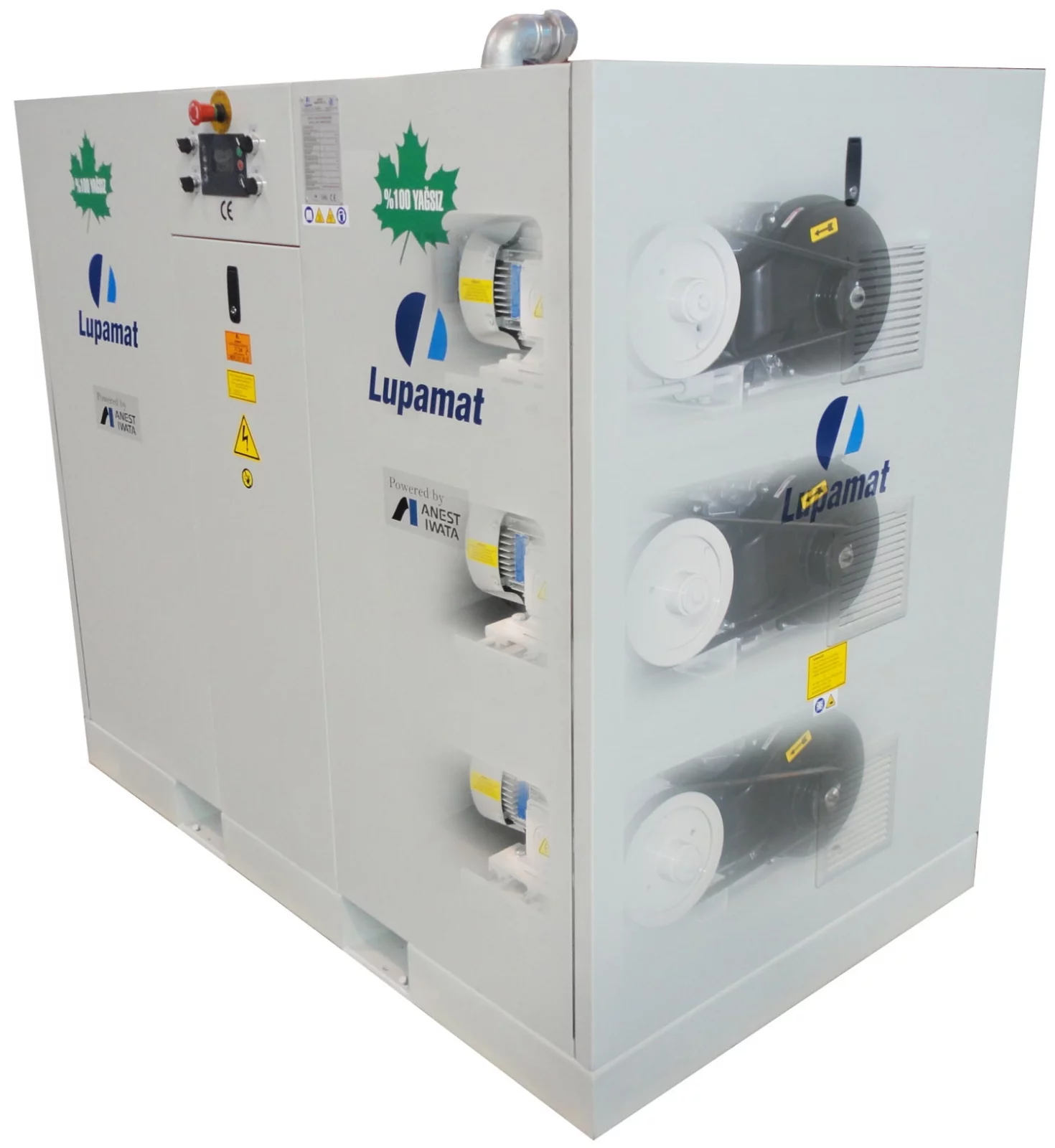 Спиральный компрессор Lupamat LSL-7K8/300