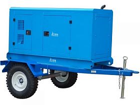 Дизельный генератор ТСС АД-16С-Т400-2РКМ5 на шасси с АВР — фото 1