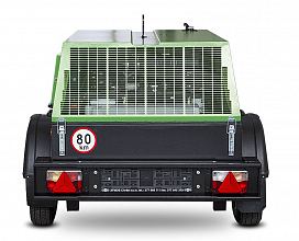 Дизельный компрессор Atmos PDP 65 10 фикс с тормозом — фото 7