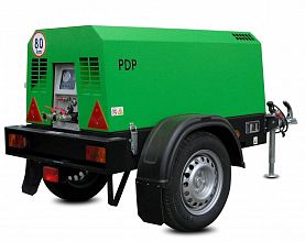 Дизельный компрессор Dalgakiran PDP 20-10 (фикс без тормоза) — фото 5