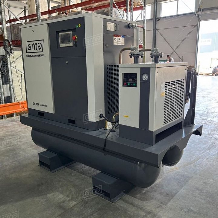 Винтовой компрессор GMP GM 30R-16-600D IP23 (для лазера)