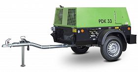  Дизельный компрессор Dalgakiran PDP 33-10 (регул без тормоза) — фото 2
