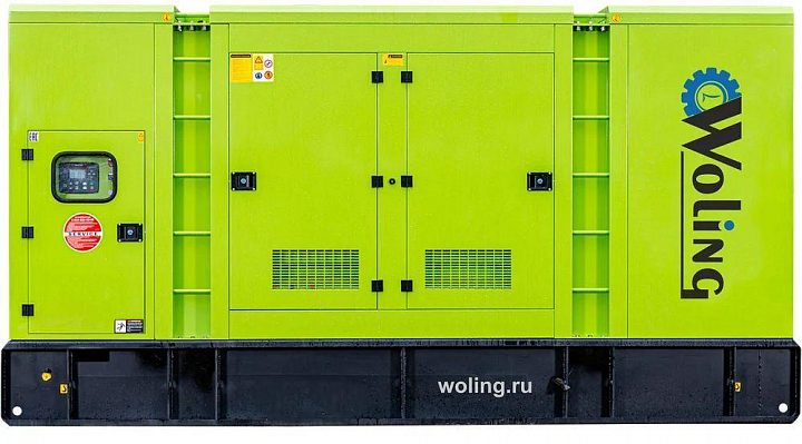 Дизельный генератор Woling GMP АД330 в кожухе