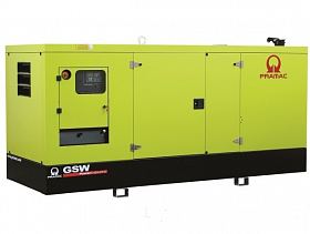 Дизельный генератор Pramac GSW190I в кожухе с АВР — фото 1