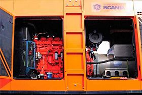 Дизельный генератор Scania GMP 688S в кожухе — фото 4