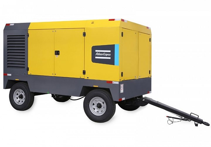 Дизельный компрессор Atlas Copco XATS 1200 10.3 на шасси