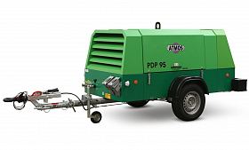 Дизельный компрессор Atmos PDP 95 10 регул с тормозом — фото 3