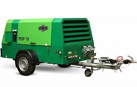 Дизельный компрессор Atmos PDP 65 7 фикс с тормозом — фото 1