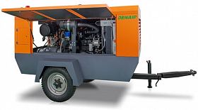 Дизельный компрессор Denair DACY-18/7 (на шасси) — фото 3