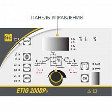 Аппарат аргонодуговой сварки HUGONG ETIG 200DP III (cold tack) — фото 2