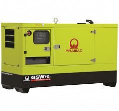 Дизельный генератор Pramac GSW 65 I в кожухе — фото 1