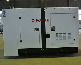 Дизельный генератор Z-Power ZP220P в кожухе — фото 2