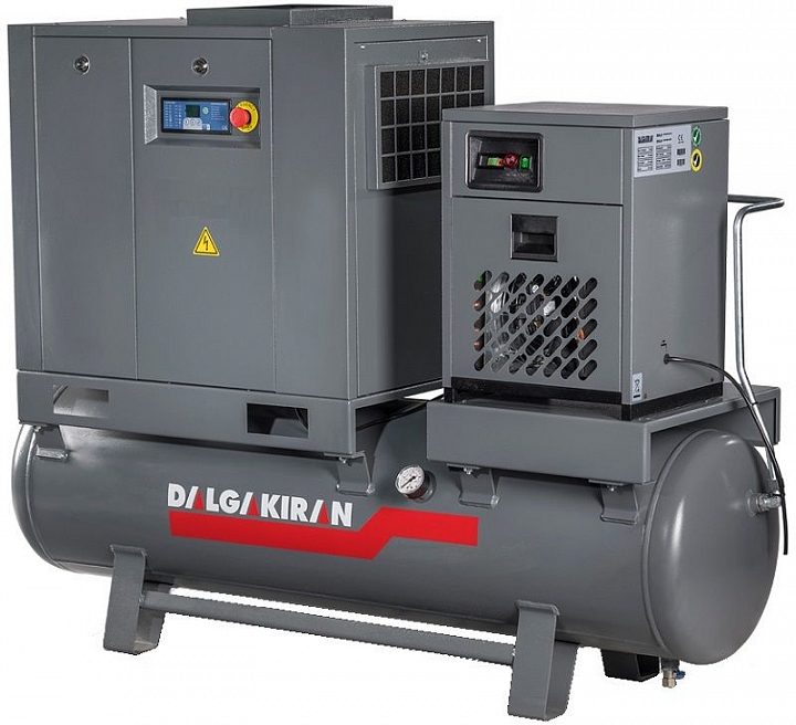 Винтовой компрессор Dalgakiran F 7 7.5 250 Compact
