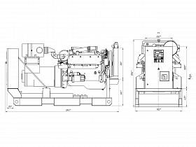 Дизельный генератор ПСМ АД-150 с АВР — фото 2