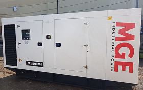 Дизельный генератор Doosan MGE 320-Т400 в кожухе с АВР — фото 1