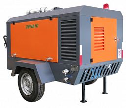 Дизельный компрессор Denair DACY-45/10 (на шасси) — фото 2