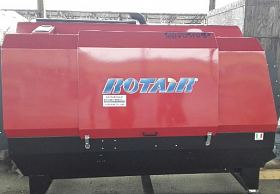 Дизельный компрессор Rotair MDVS 120P-15 на шасси — фото 2