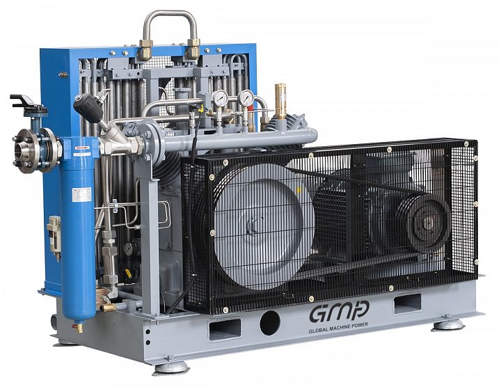 Воздушный/азотный дожимной компрессор GMP HB-B 45/1-40